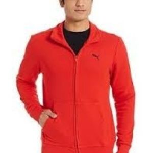 Puma Sport Lifestyle Men's Red Track Jacket  Large